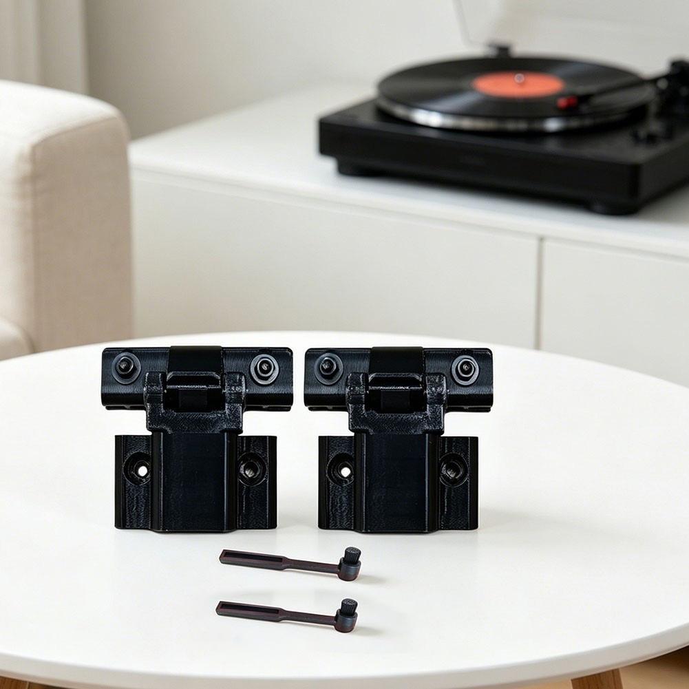 Комплект петель с чистящими щетками для пылезащитной крышки для Technics Для SL1200 Для MK2 Для MK5 Для SL1210 Для M5G Аксессуары для петель