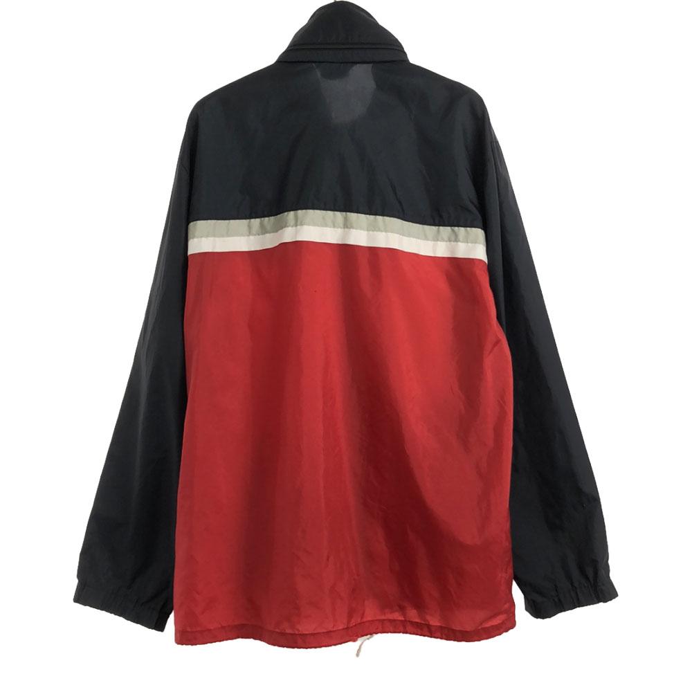 Adidas 70-е 80-е Винтажная Descente Вышитый логотип Трилистник Нейлоновая куртка Подержанная мужская