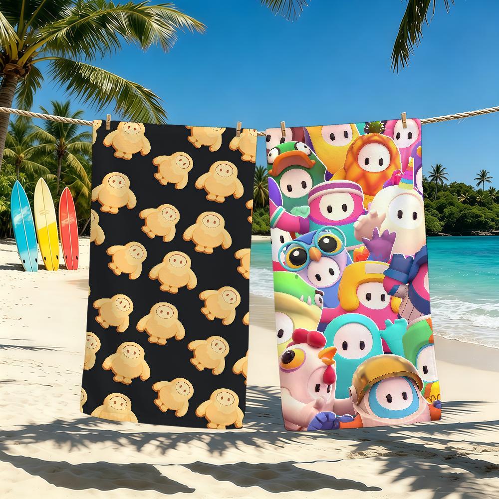F-Fall Game G-Guys Towel For Outdoor Camping Beach Towel Super Absorbent Quick-Drying Summer Towel