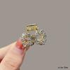 Alloy Pearl Hair Clip Rhinestone Crab Claw Clip Gifts Mini Hair Hairpins