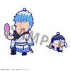 Gintama x Okawa Bukubu Gintama Резиновый маскот 90мм ПВХ Резиновый маскот с шариковой цепочкой Ошанти [Перепродажа] (BOX) Прибл.