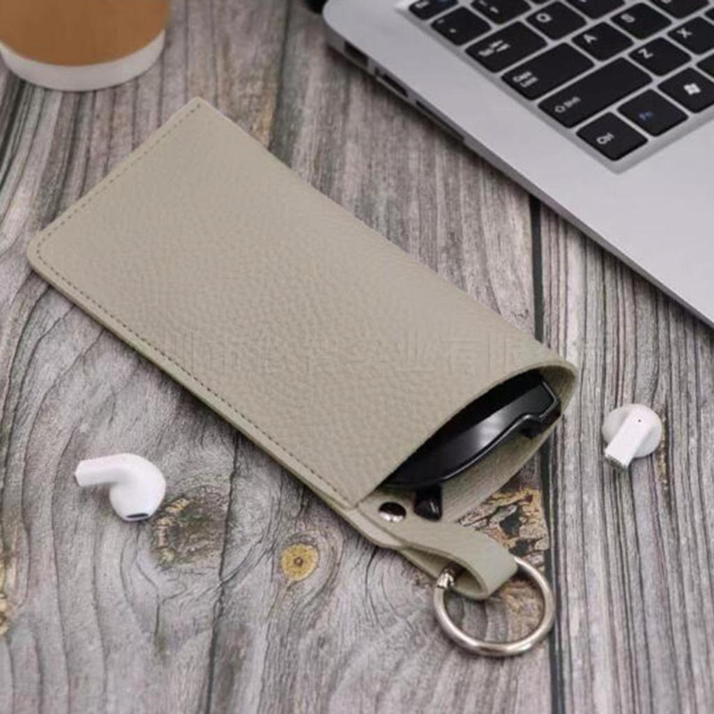 Женский Мужской Футляр для Очков Портативный Кожаный Мягкий Держатель Карманные Чехлы Тонкий Дорожный Чехол для Солнцезащитных Очков Очков для Чтения