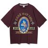 ALVINCLO Miami Surf Club Oversized Short Sleeve T-Shirt Ast4537 (4 Colors)