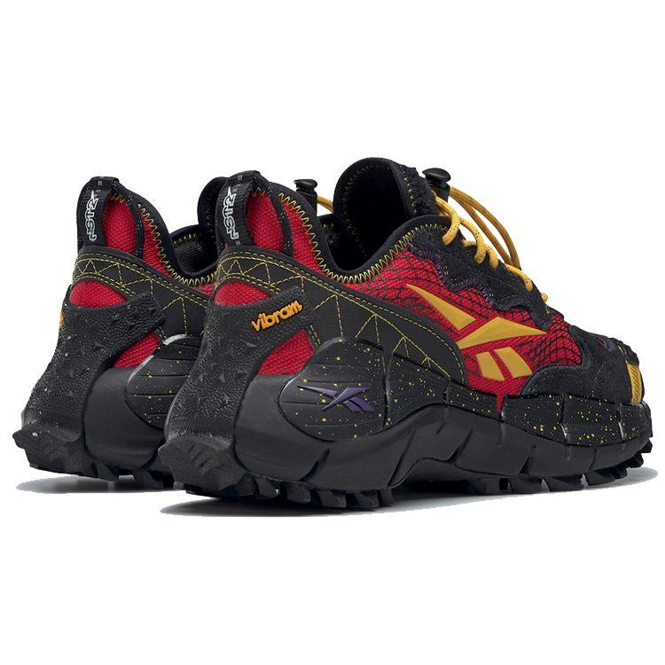 Reebok Zig Kinetica 2 Edge X A AP Nast Устойчивые к истиранию Устойчивые к истиранию Низкие Повседневная обувь Унисекс Черный Красный GY5805