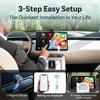 Беспроводной адаптер Ottocast Mini Dot CarPlay Android Auto, USB-донгл, Plug Play, Bluetooth 5.2, Wi-Fi, Автоматическое подключение для 98% автомобилей