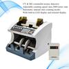 Multi-Currency Automatic Cash Banknote Money Bill Counter Counting Machine with UV MG Counterfeit