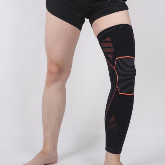 Дышащие нейлоновые наколенники сохраняют тепло, длинная трубка для фитнеса и фитнеса, защита ног для занятий спортом на свежем воздухе