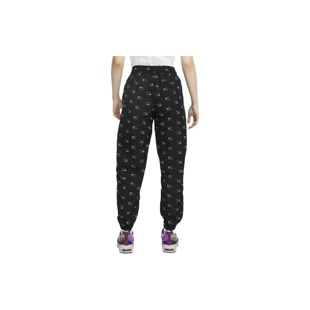 Nike Женские вязаные спортивные штаны черные со средней манжетой DV8059-010