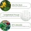 Garden Netting Anti Bird Net, Heavy Duty Polyethylene Woven Mesh Fruit Trees Grapes Plants, Durable Stretch Fencing Garden Net