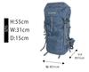 Columbia Wildwood 35L Рюкзак Zack PU8656278DarkStoneM