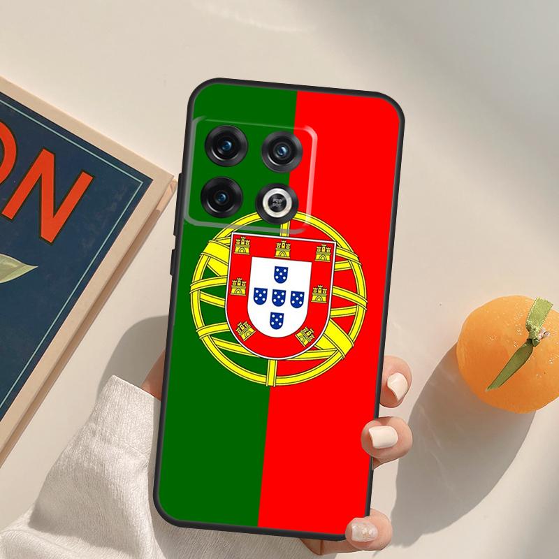 Portugal Flag Case For OnePlus 15 13 12 11 13R 12R 10T 8T 13T OnePlus Nord 5 CE 3 2 4 Lite N20 N30 Cover