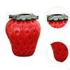Керамическая ваза декоративная в форме клубники многоцелевая полка художественная креативная