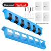 Multi-functional Wall-mounted Fishing Rod Rack - Hole-free Display and Storage