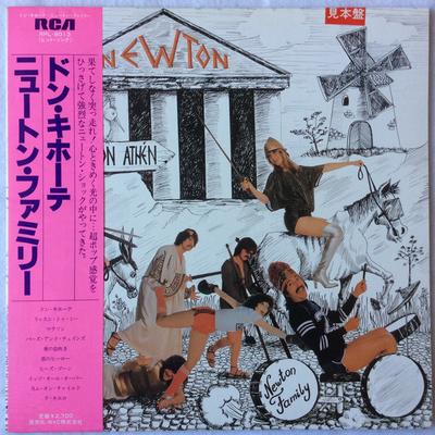 Виниловая пластинка NEWTON FAMILY Marathon RPL8013PROMO RCA 1980 Япония Obi Поп Б/у