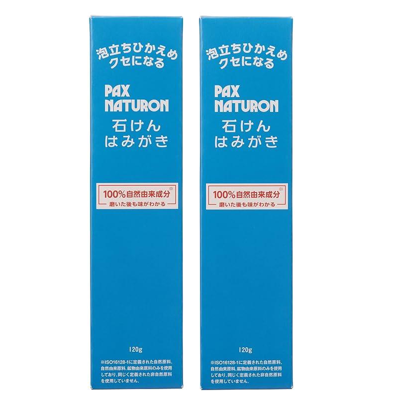 PAX NATURON Зубная паста-мыло (120 г x 2 / Зубная паста без фтора) Мыло-зубная паста без добавок, отбеливание, свежее дыхание (низкое пенообразование / 100% натуральный