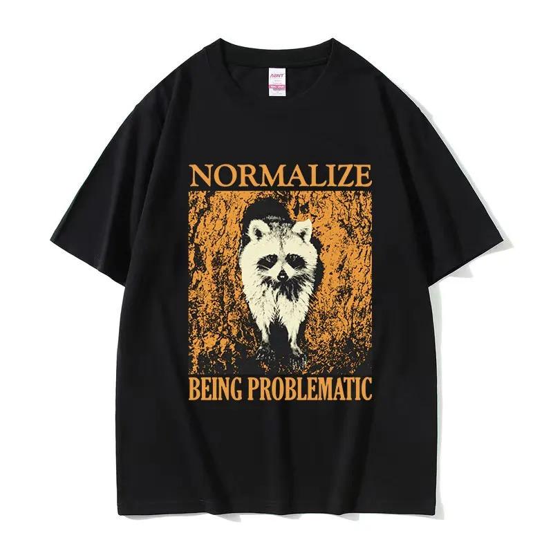 Lost In The Cheese Rat Print Meme T-shirt Funny Unisex Women Cotton Oversized Tshirt Short Sleeve T Shirt Streetwear Top Summer Tee