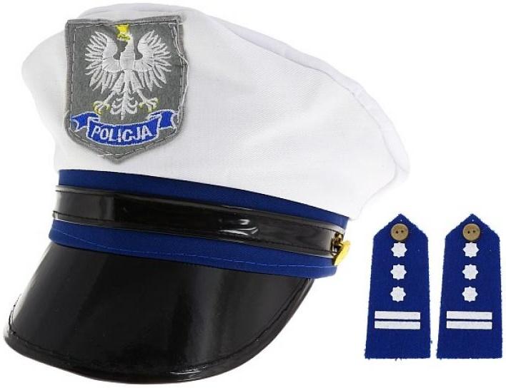 Children' Policeman' Cap with Epaulets Size