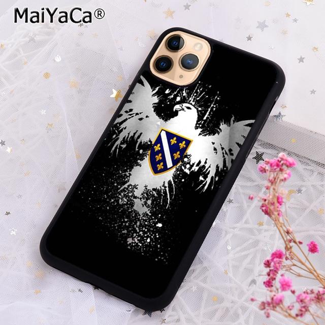 Чехол для телефона Сердце Боснии и Герцеговины Для iPhone 16 15 14 plus XR XS 11 12 13 pro max Чехол-накладка coque