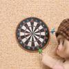 1Set 1:12 Dollhouse Miniature Darts Frisbee Sports Toys Set Mini Darts Frisbee Sports Set Model Home Outdoor Scene Accessories