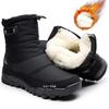 Warm Winter Snow Boots Men Women Outdoor Winter Boots Waterproof Shoes Wear Resistant and Anti Slip Ankle Boot
