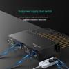SAMZHE 14-Slot 2U Fiber Optic Transceiver Rack