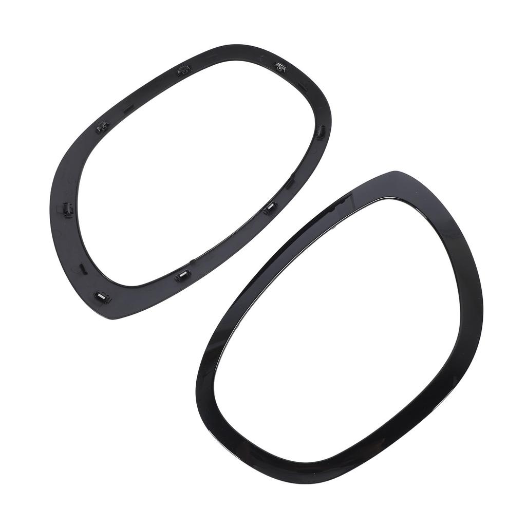 Кольцо отделки фары 1 пара Не выцветающее Легко установить Крышка кольца отделки фары 51138739351 для Cooper F60 Countryma 2017 по 2025