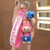 Cartoon Keychain Pendant, Wooden Stick Figure, Key Chain, Blind Box, Tide Play Pendant.