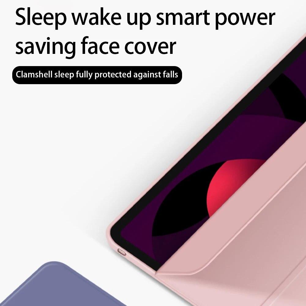 Кожаный чехол-планшет для Samsung Galaxy Tab S11 S10 12.4 S7 FE S7 S8 S9FE Plus S6 S10 Lite A7 A8 Флип-кейс Силиконовый Мягкий Ударопрочный Защитный Чехол