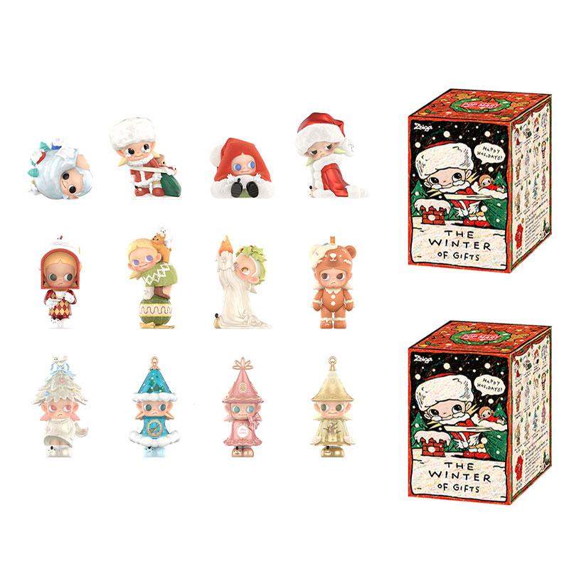 POP MART Winter Gift Box Mystery Boxes Single Mystery Box/Whole Box 12 Pcs PPMT-2511-0010