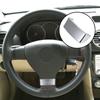 Хромированная накладка на руль автомобиля с блестками, вставка, крышка-облицовка, подходит для VW Golf MK5 Plus 5 GTI Passat B6 3C Eos Jetta