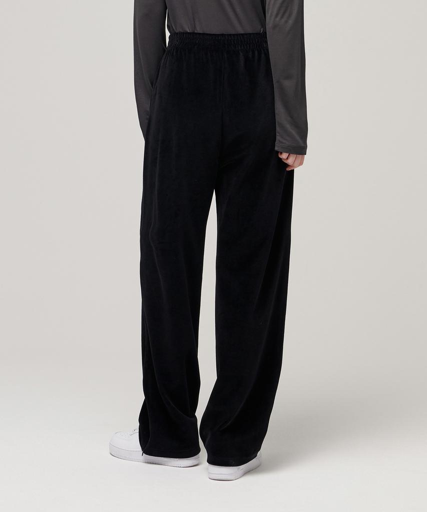 MUSINSA STANDARD WOMAN Women'S Velour Lounge Pants [Black]
