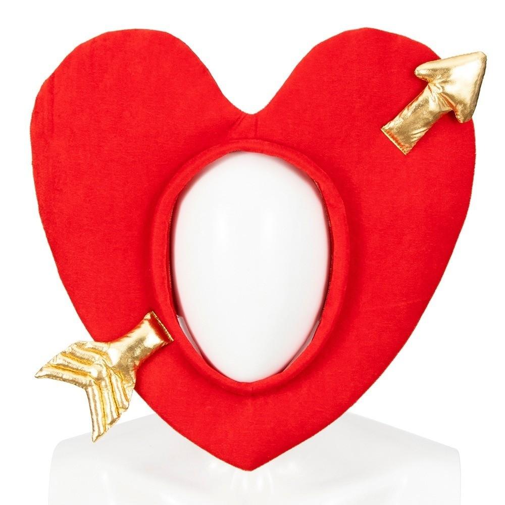 Warm Cupid's Arrow Hat Creative Pullover Hat Kids Toys Gifts Heart Shaped Hat Holiday Celebration