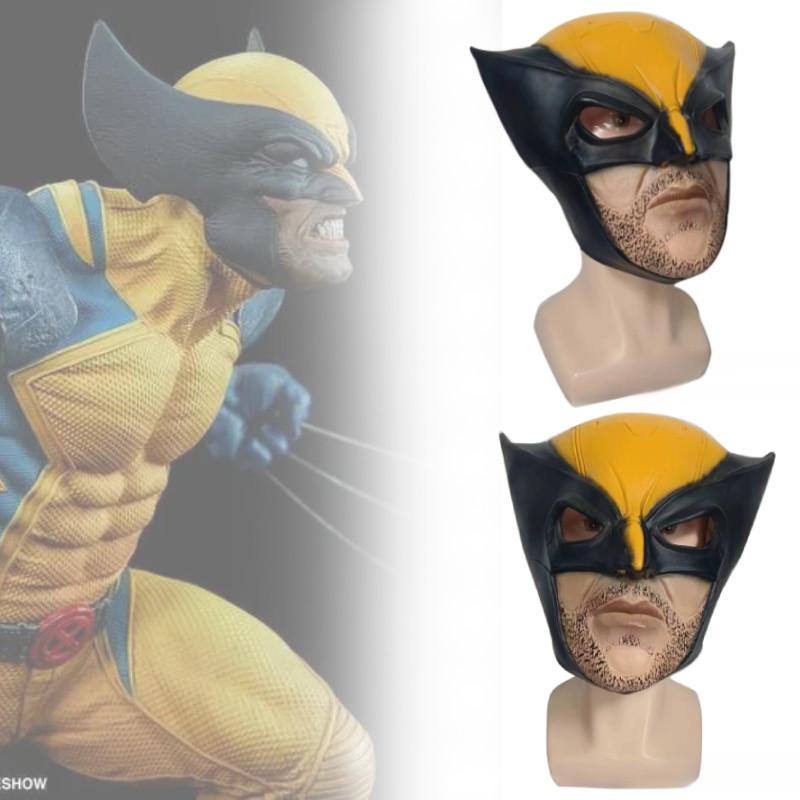 Маска Росомахи Marvel и маска Дэдпула для костюмированных вечеринок на Хэллоуин