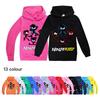 Autumn Fashion Women's Hoodies NINJA Print Kids Clothes Sweatshirt Anime Game Pullover Hip Hop Teenager Hoodie