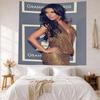 Kim Kardashian1 Wall Decor Tapestry Art For Pet Memorial Birthdaywedding Party Backdrop Family Gift