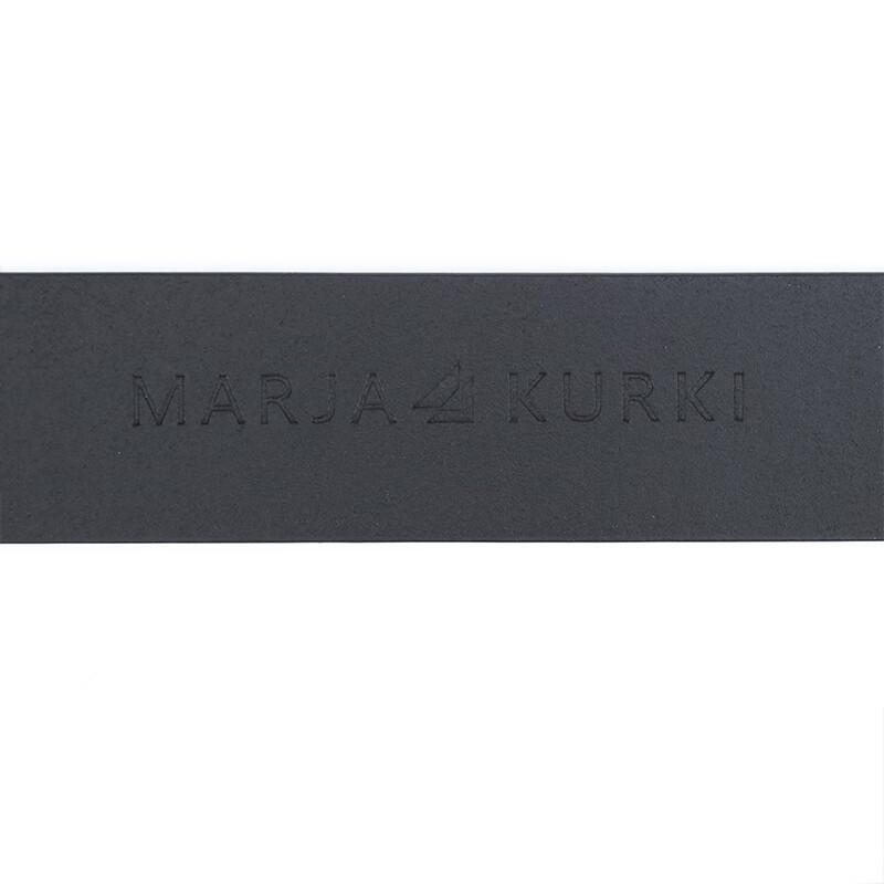 Мужской деловой ремень MARJA KURKI из итальянской кожи с пряжкой-булавкой