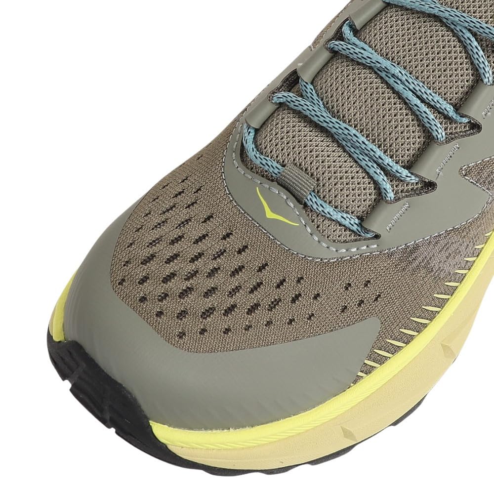HOKA Trekking Shoes Low Cut Climbing Shoes Skyline Float X Gray X Yellow X 1141610-OHCRT (Gray Yellow/27.5/Men's)