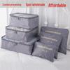 Six-piece Set of Cross-border Quilt Clothes Dustproof Storage Bags for Travel, Keeping Clothing Organized and Protected While Moving.