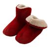 Sybilla Abajo Approximately 41400 Slippers, 22-24cm, Senko, Red,