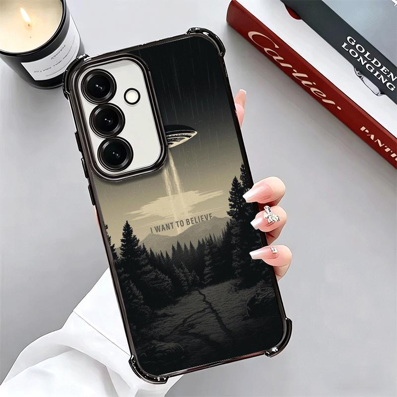 Чехол для телефона The X Files I Want to Believe с покрытием для Samsung A17 A07 A37 A57 A16 A56 A15 A55 A14 A54 A13 A53 A26 A36 A25 A35 A24