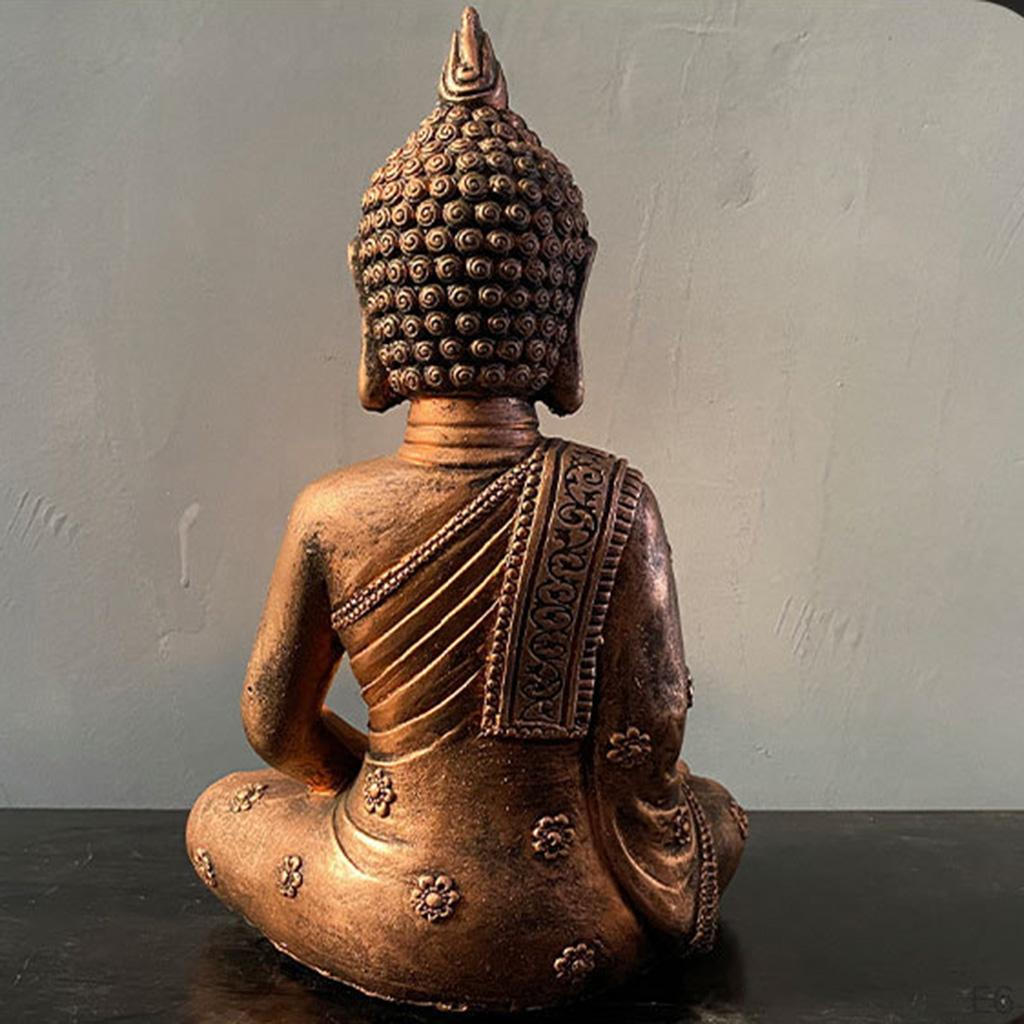 Подставка для Будды Настольный Декор для Чайной Свечи Статуэтки Коллекционные Фигурки для Релаксации Подарок