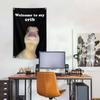 Welcome to My Crib Flag 2x3 Feet Fun Flags Suitable for Room Walls Tapestries University Dormitories Bedrooms Room Decorations Festivals Outdoor