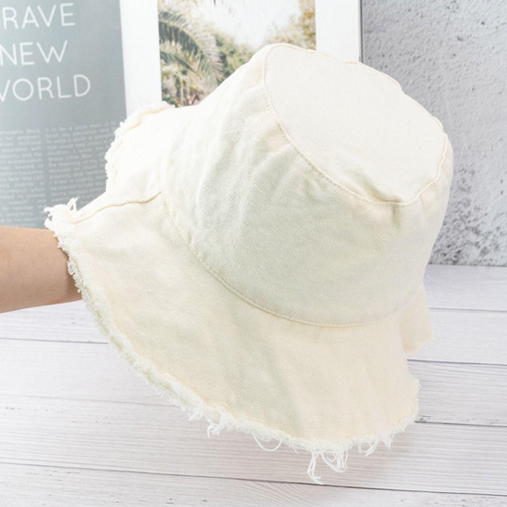 Хлопковая рыболовная шляпа с защитой от ультрафиолета, летняя пляжная шляпа для женщин и мужчин