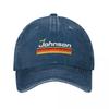 Ретро Рубашка Johnson Outboards Бейсболка морская кепка для Унисекс Шляпа для гольфа Унисекс Большого размера Шляпа Женская одежда для гольфа Унисекс