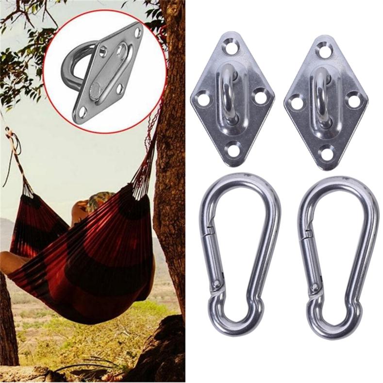 Крепежная дверная пряжка Гамак Потолочный вентилятор Крюк для мешка с песком Несущий крюк Набор аксессуаров для сетки для тента
