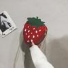 Сумка через плечо Strawberry Design с цепочкой, мини-кошелек с мультяшным принтом, модная сумка через плечо из искусственной кожи