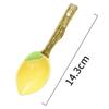 European Lemon Shape Dinner Plate Creative Cute Sauce Dish Ceramic Kitchen Tableware Dessert Breakfast Plate Rice Soup Bowl