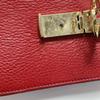 [Pre-Owned] Gold Double G Chain Shoulder Strap Crossbody Accordion Bag - Fair #1L9CQ53