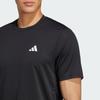 Adidas Train Essentials Training Tee With Solid Color Logo Men Tops IC7428