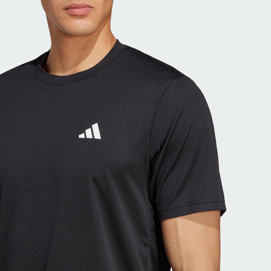 Adidas Train Essentials Training Tee With Solid Color Logo Men Tops IC7428